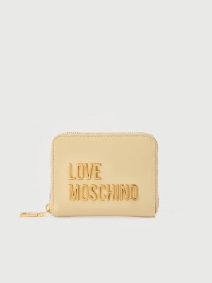 Portfel LOVE MOSCHINO jasnożółty