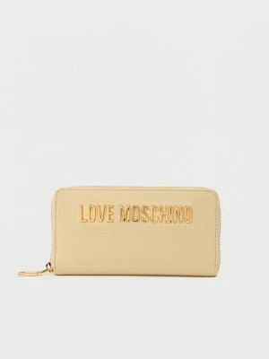 Portfel LOVE MOSCHINO jasnożółty