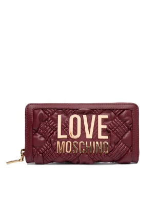 Portfel LOVE MOSCHINO JC5602PP1PL1055A Bordowy