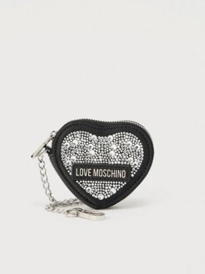 Portfel LOVE MOSCHINO srebrny