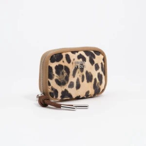 Portfel mały nylon Leopard naturalny BIMBA Y LOLA