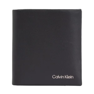 Portfel męski Calvin Klein Ck Concise Trifold 6Cc W/Coin K50K510593 Czarny