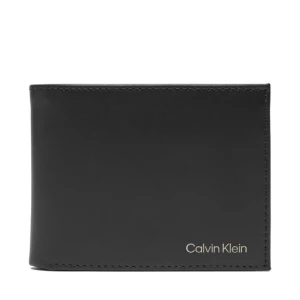 Portfel męski Calvin Klein Ck Smooth Billfold W/ Coin Walle LV04D1105G Czarny