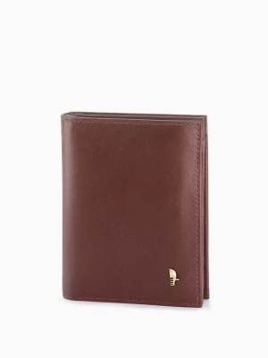 Portfel męski skórzany brązowy Puccini