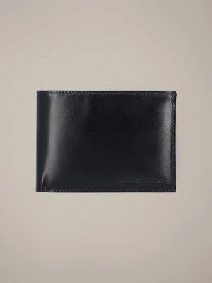 Portfel Męski Skórzany Czarny z RFID Lancerto