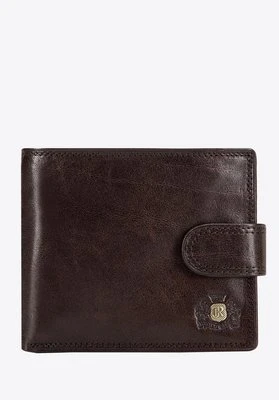 Portfel męski skórzany uniwersalny średni brązowy Wittchen