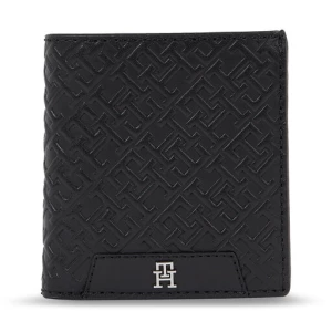 Portfel męski Tommy Hilfiger Th Monogram Trifold AM0AM11934 Czarny