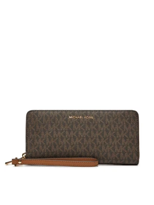 Portfel MICHAEL Michael Kors Jet Set 32F1GJ6E7B Brązowy