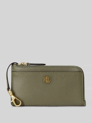 Portfel na drobne z naturalnej skóry Lauren Ralph Lauren