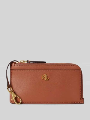 Portfel na drobne z naturalnej skóry Lauren Ralph Lauren