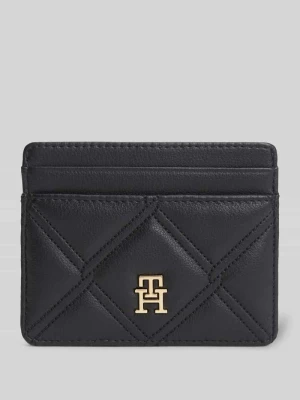 portfel na karty z detal z logo Tommy Hilfiger