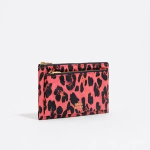 Portfel nylon print Leopard neonowy róż BIMBA Y LOLA