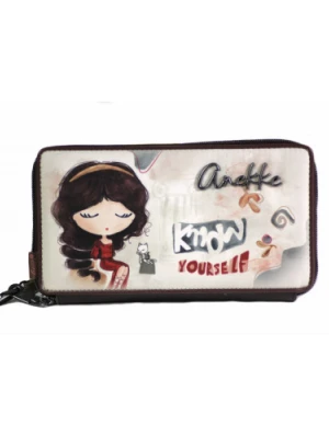 PORTFEL ORGANIZER ANEKKE - 42579-001 BEŻ