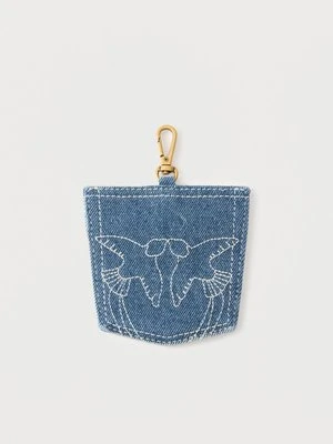Portfel Pinko niebieski denim
