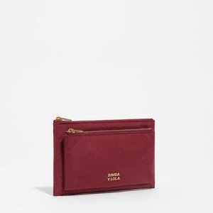 Portfel Pocket nylon bordowy BIMBA Y LOLA
