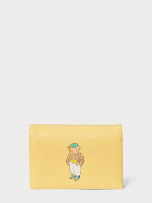 Portfel Polo Ralph Lauren żółty