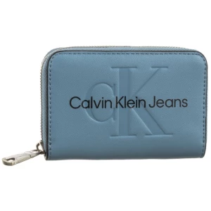 Zdjęcie produktu Portfel Sculpted Med Zip Around Mono Blue Shadow Logo K60K607229 CEZ (CK121-e) Calvin Klein