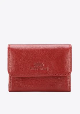 Portfel skórzany mały na zatrzask Wittchen