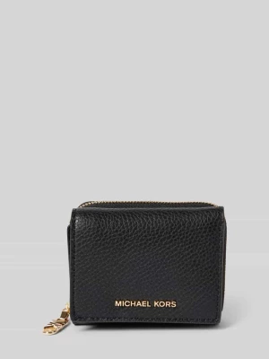 Portfel skórzany z aplikacją z logo model ‘EMPIRE’ MICHAEL Michael Kors