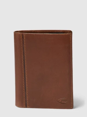 Portfel skórzany z technologią RFID-blocking camel active