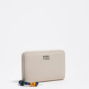 Portfel średni biało-szary BIMBA Y LOLA