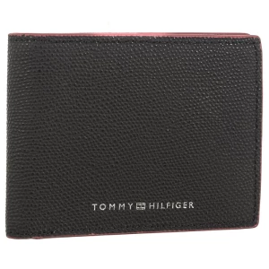 Zdjęcie produktu Portfel TH Struc Leather Mini Cc Wallet AM0AM11607 BDS (TH924-a) Tommy Hilfiger