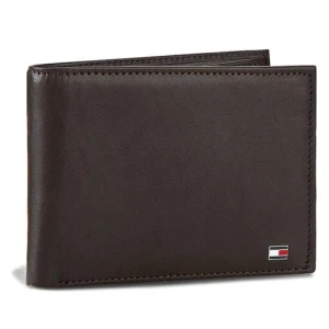 Portfel Tommy Hilfiger Eton Cc And Coin Pocket AM0AM00651/83361 Brązowy