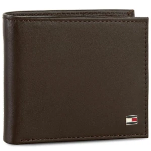 Portfel Tommy Hilfiger Eton Mini Cc Wallet AM0AM00655 Brązowy