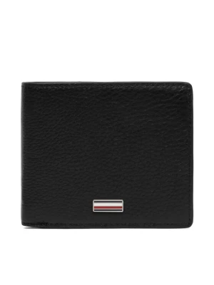 Portfel Tommy Hilfiger Th Central Cc Flap And Coin AM0AM14497 Czarny