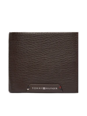 Portfel Tommy Hilfiger Th Corp Cc Flap And Coin AM0AM14780 Brązowy ciemny