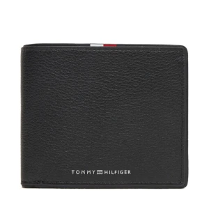 Portfel Tommy Hilfiger Th Corp Cc Flap & Coin AM0AM13741 Czarny