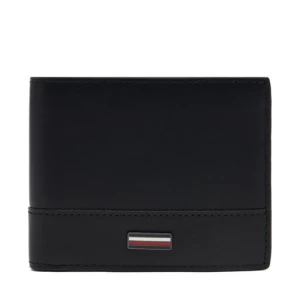 Portfel Tommy Hilfiger Th Corp Mini Cc Wallet AM0AM13244 Czarny