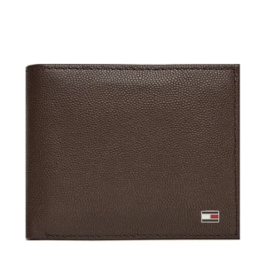Portfel Tommy Hilfiger Th Flag Cc And Coin AM0AM13519 Brązowy