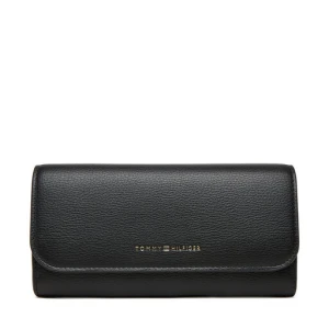 Portfel Tommy Hilfiger Th Flag Lrg Flap AW0AW17734 Czarny