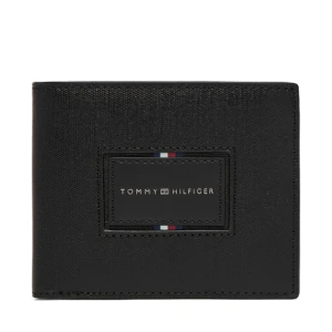 Portfel Tommy Hilfiger Th Foundation Cc And Coin AM0AM14506 Czarny