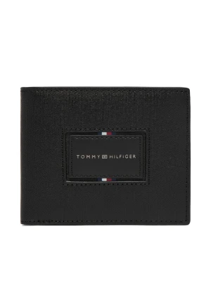 Portfel Tommy Hilfiger Th Foundation Cc And Coin AM0AM14506 Czarny