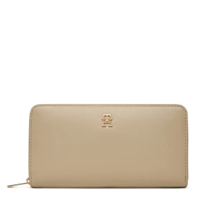 Portfel Tommy Hilfiger Th Icon Lrg Za AW0AW17744 Beżowy