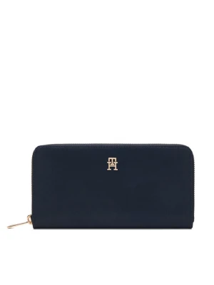 Portfel Tommy Hilfiger Th Icon Lrg Za Nylon AW0AW17750 Granatowy