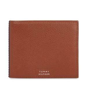 Portfel Tommy Hilfiger Th Prem Leather Flap & Coin AM0AM12189 Brązowy