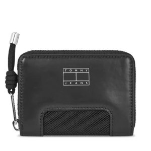 Portfel Tommy Jeans AW0AW16218 Czarny