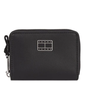 Portfel Tommy Jeans Tjw City-Wide Small Za AW0AW15940 Czarny