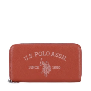 Portfel U.S. Polo Assn. WIUXT8413WVP Pomarańczowy