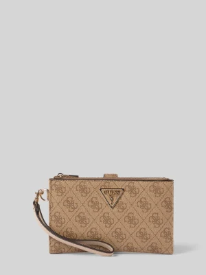 Portfel w skórzanym stylu model „Laurel” Guess