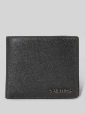 Portfel z cielęcej skóry nappa VALENTINO BAGS Czarny