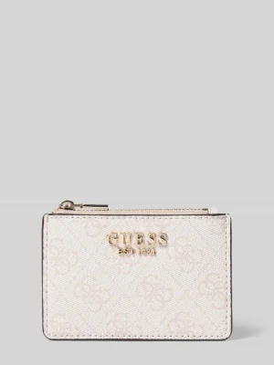 portfel z detal z logo model 'Laurel' Guess