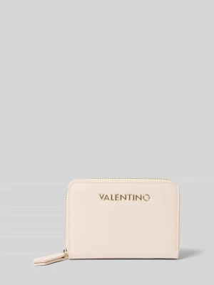 portfel z detal z logo model 'ZERO' VALENTINO BAGS