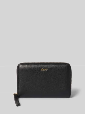 Portfel z detalem z logo abro