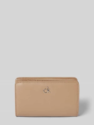 Portfel z detalem z logo CK Calvin Klein