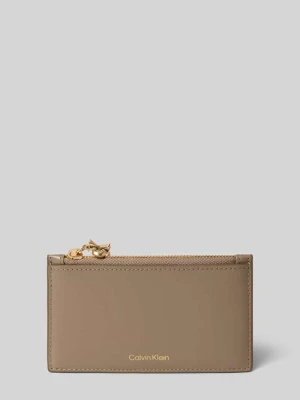 Portfel z detalem z logo CK Calvin Klein