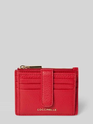 Portfel z detalem z logo Coccinelle